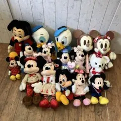 ディズニー ミッキー ミニー ドナルド ぬいぐるみ 16点セット 大量 まとめ
