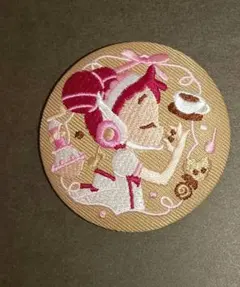 おジャ魔女どれみ　どれみ　刺繍ピンバッジ