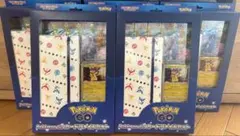 ポケカ　ポケモンGOカードファイルセット　5BOX