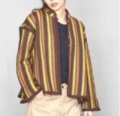 BEAUTY＆YOUTH UNITEDARROWS ストライプカーディガン極美品