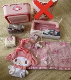 販売なし 希少 マイメロ ミニチェスト タワースタンド 透明コンテナ