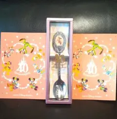 東京ディズニーリゾート 40周年記念 スーベニアスプーン＋ハガキ