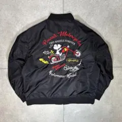 テーラー東洋　ヴィンテージ古着　スヌーピー刺繍 MA-1 フライトジャケット 2025年最新】スヌーピー ma-1の人気アイテム - メルカリ