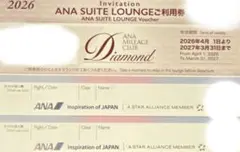 ANA SUITE LOUNGE 2026 / ANAスイートラウンジ利用券2枚のサムネイル