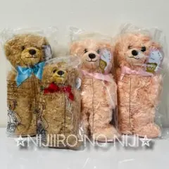 3種4体 ダイソー シールキャンペーン ハニーテディベア ベビー&ボーイ&ガール