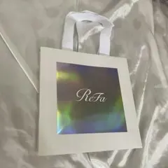 【美品】ReFa リファ ショッパー 紙袋 限定 ホログラム ショップ袋 ギフト