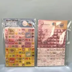クレヨンしんちゃん　キラキラアニマル　タイルシール　セリア　2枚セット