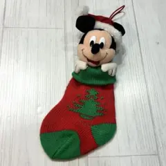 アメリカディズニー クリスマスブーツ 靴下 ミッキー ミニー 2個セット
