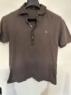 BURBERRY BLACK LABEL ブラウンポロシャツ サイズ2 - メルカリ