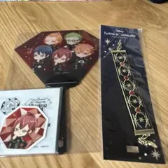 新品 ツイステ ブレイジングジュエル ハーツラビュル リドル セット