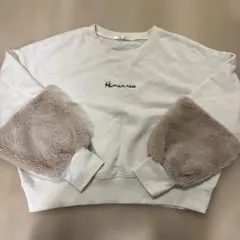ファー付きトレーナー Mサイズ