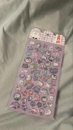 キャラクター立体シール