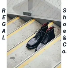 REGAL Shoe & Co. 830S レースアップブーツ 26.5cm 黒