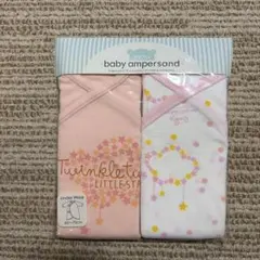 新品 未開封 baby ampersand ベビー肌着 60~70 2枚セット