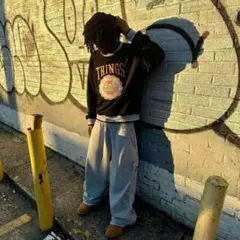 90s vintage sweatshirt black