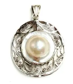 マベパール　シルバー　ペンダントトップ