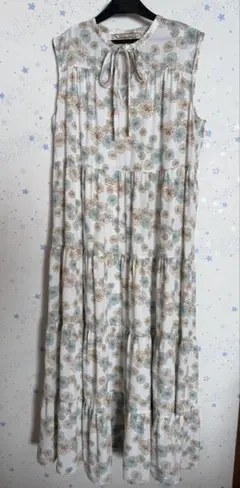 チ*ャ様 PAUL & JOE フラワープリント ロングワンピース