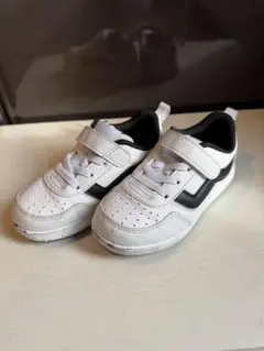 VANS ホワイト/ブラック スニーカー ベルクロ