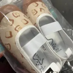 新品　16cm 入学入園パンどろぼう　上履き　バレエシューズ　新品