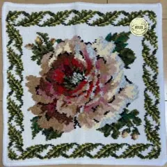 フェイラー タオルハンカチ バラ柄