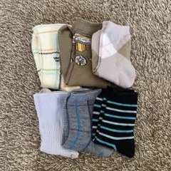 多色デザイン ソックス 6足セット レディース