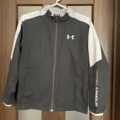 UNDER ARMOUR フルジップジャケット ジュニア　YMD 140 グレー