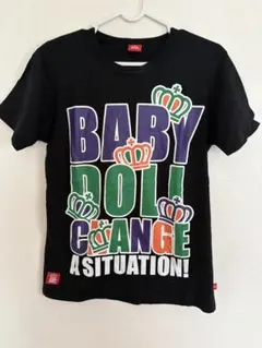 BABY DOLL Mサイズ 半袖Tシャツ 黒