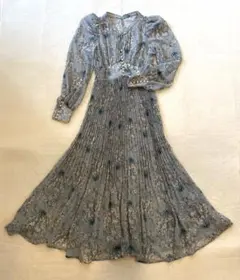 COCO DEAL 花柄 シフォンプリーツワンピース サイズ1