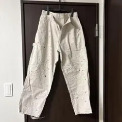 ホワイトペインターパンツ