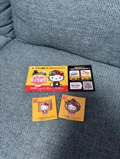 ハローキティ×ヤマト運輸　コラボステッカー　シール