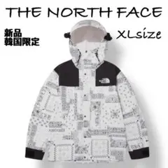 最終価格★新品★The North Face ゴアテックス　ペイズリー柄 白XL