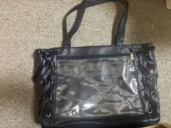 WEGO 痛バッグ トートバッグ ネイビー