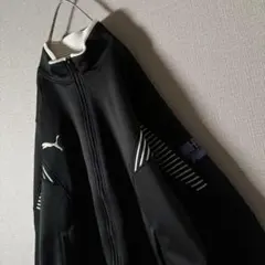 プーマ PUMA トラックジャケット ヒットユニオン スリーブロゴ刺繍 L程度
