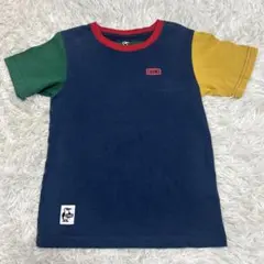 中古 チャムス キッズ Tシャツ 半袖 115cm 130cm クレイジーのサムネイル