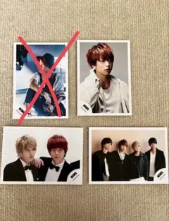 NEWS 公式生写真 増田貴久 小山慶一郎 加藤シゲアキ 手越祐也