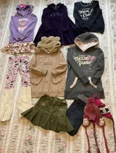 メゾピアノ　ポンポネット　アースマジック　他　130cm 10点　セット