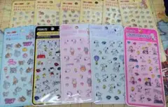 トムとジェリー　スヌーピー　ぷくぷくシール　11枚　セット