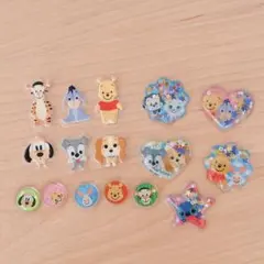 ディズニー　おはじきシール　ぷくぷくシール　シャカシャカシール　平成レトロ