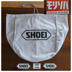 SHOEI ヘルメットカバー 袋 グレー ステッカーのサムネイル