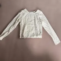 chocol raffine robe 長袖トップス M アイボリー