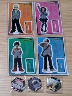 y*n様 くら寿司ヒロアカ　アクリルスタンド4種セット おまけつき