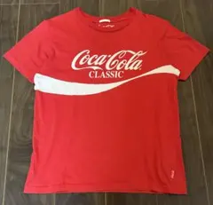 Coca-Cola コカコーラ 公式 Tシャツ 赤 M 企業tシャツ y2k