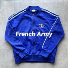 フランス軍 エアフォース トレーニングジャケット ジャージ 空軍 ブルー 青希少のサムネイル