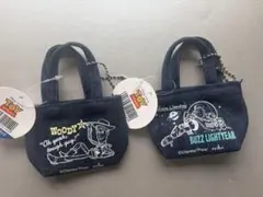 【 新品 】トイストーリー ミニミニトートバッグ 2個セット ☆