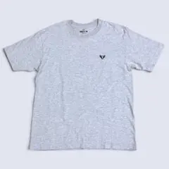 Hanes BEEFY-T 牛刺繍 ワンポイントTシャツ グレー S 綿100%のサムネイル