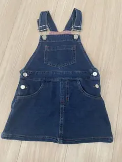 ムージョンジョン　デニム ジャンバースカート 100サイズ