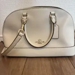 COACH 2way ショルダーバッグ ホワイト