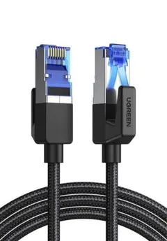 UGREEN LANケーブル 2M メッシュ カテゴリー8 コネクタ 2m