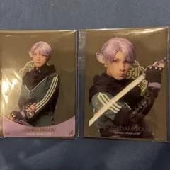 こ*。様 刀ミュ　刀剣乱舞　夜半　ランダムクリアカード　カード　五月雨江　五月雨