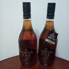 送料込み２本セット　チョーヤ　梅酒　CHOYA BLACK 720mlのサムネイル